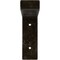 Ekena Millwork Steel Truss Shelf Bracket, Antiqued Warm Silver 2"W x 8"D x 6 3/4"H BKTM02X08X06TSAWS - alternate 2